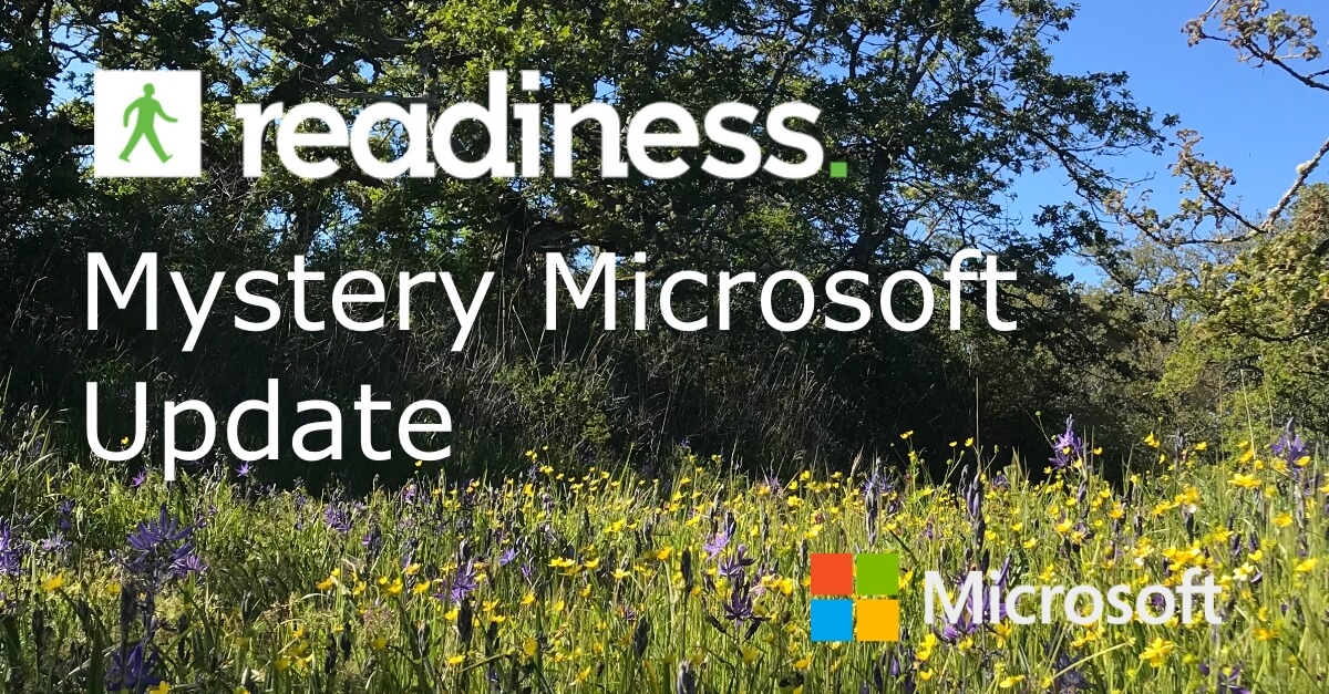 Ok &#8211; not exactly sure what is happening, but it appears that Microsoft has just “accidentally” updated their patch database and added 47 new updates for May.