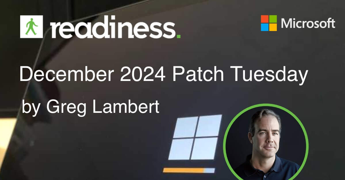 Microsoft has released 74 updates this December Patch Tuesday that patch Microsoft Windows, Office and Edge. No updates for Microsoft Exchange Server or SQL server this month. One zero-day (CVE-2024-49138) affecting how Windows desktops han