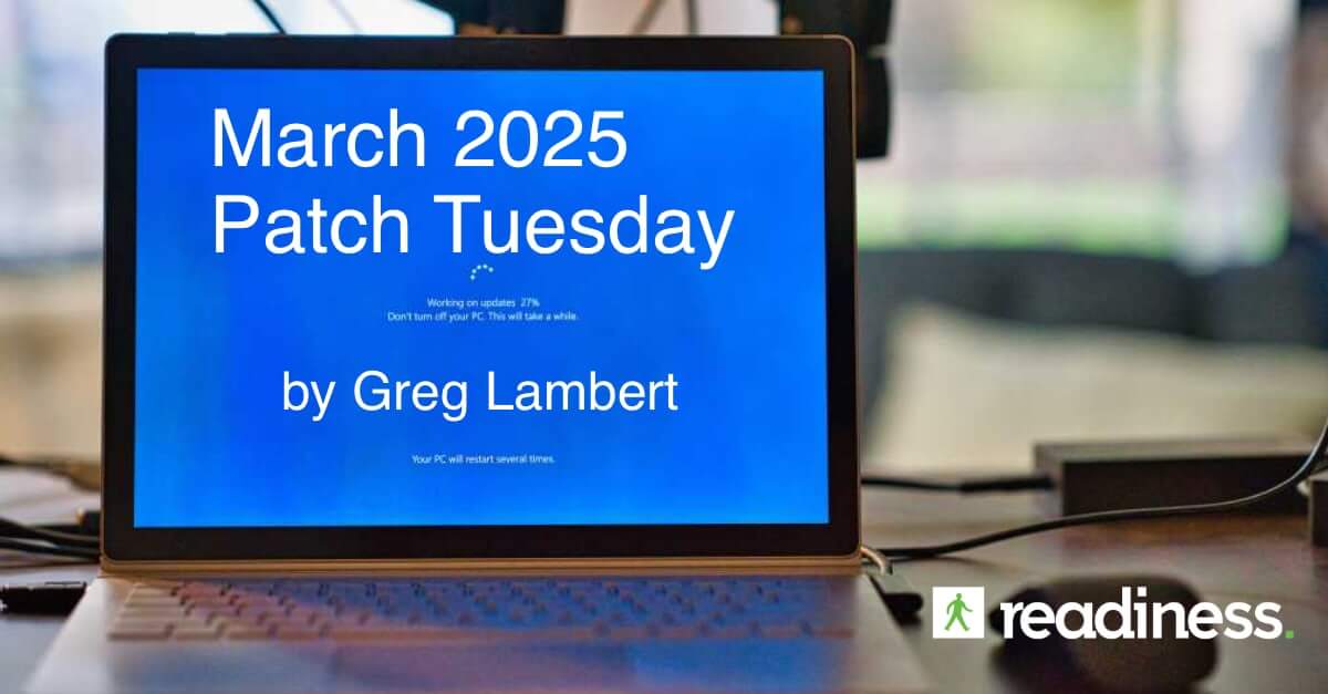 For so few patches from Microsoft this month (57), we have seven zero-days to manage with a Patch Now recommendation for Windows and standard release schedules for Microsoft Office, Microsoft browsers (Edge) and Visual Studio. Adobe is back