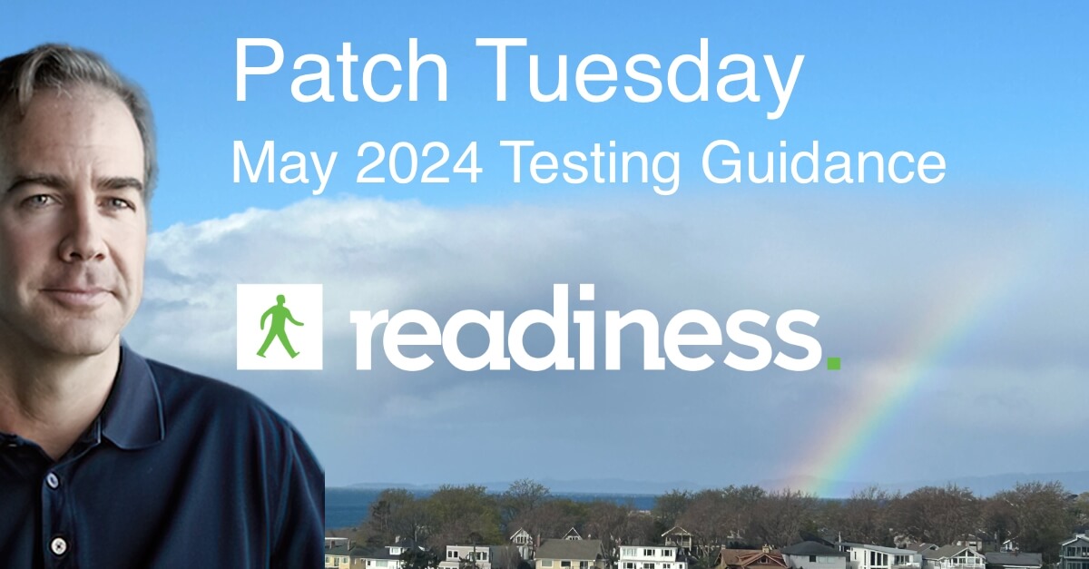 Each month, the team at Readiness analyses the latest Patch Tuesday updates from Microsoft and provides detailed, actionable testing guidance. This guidance is based on assessing a large application portfolio and a detailed analysis of the 