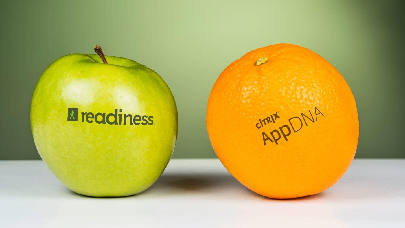 We&#8217;re often asked how Readiness compares to AppDNA&#8230;the truth is they couldn&#8217;t be more different. We thought we&#8217;d create this simple infographic that summarizes the top 4 aspects that differentiate the two products.