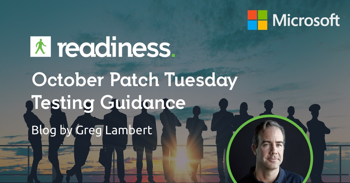 Each month, the team at Readiness analyses the latest Patch Tuesday updates from Microsoft and provides detailed, actionable testing guidance. This guidance is based on assessing a large application portfolio and a detailed analysis of the 